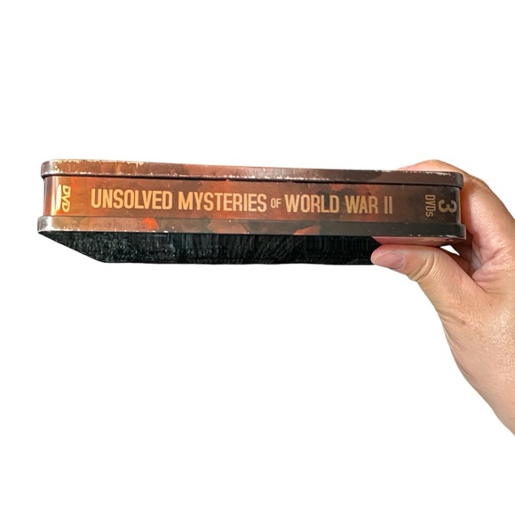 DVD: Unsolved Mysteries Of World War II 2006 Metal Box 3-disk Set - Picture 5 of 10